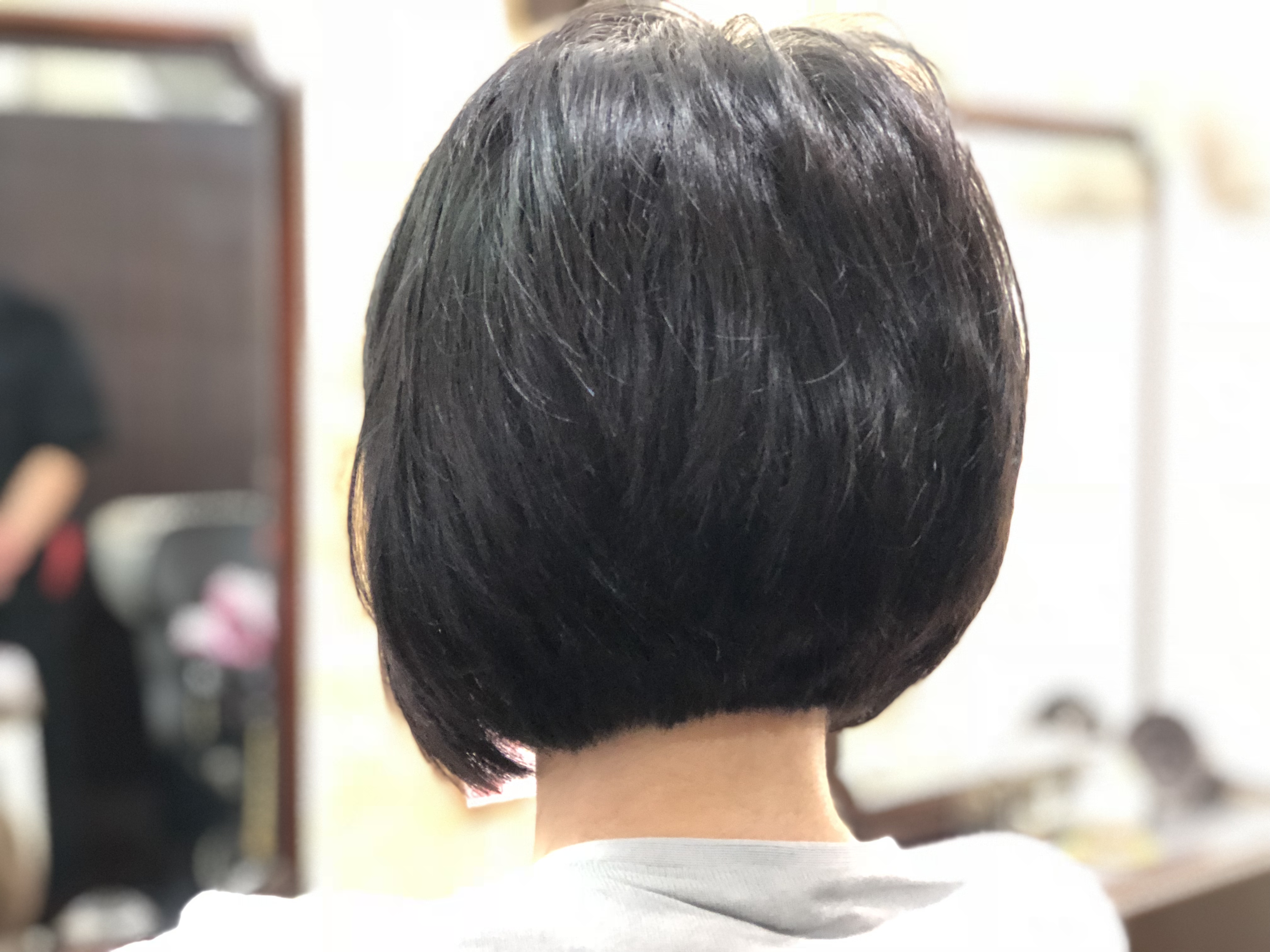 アンヌ美容室キュビズムカットスタイル。