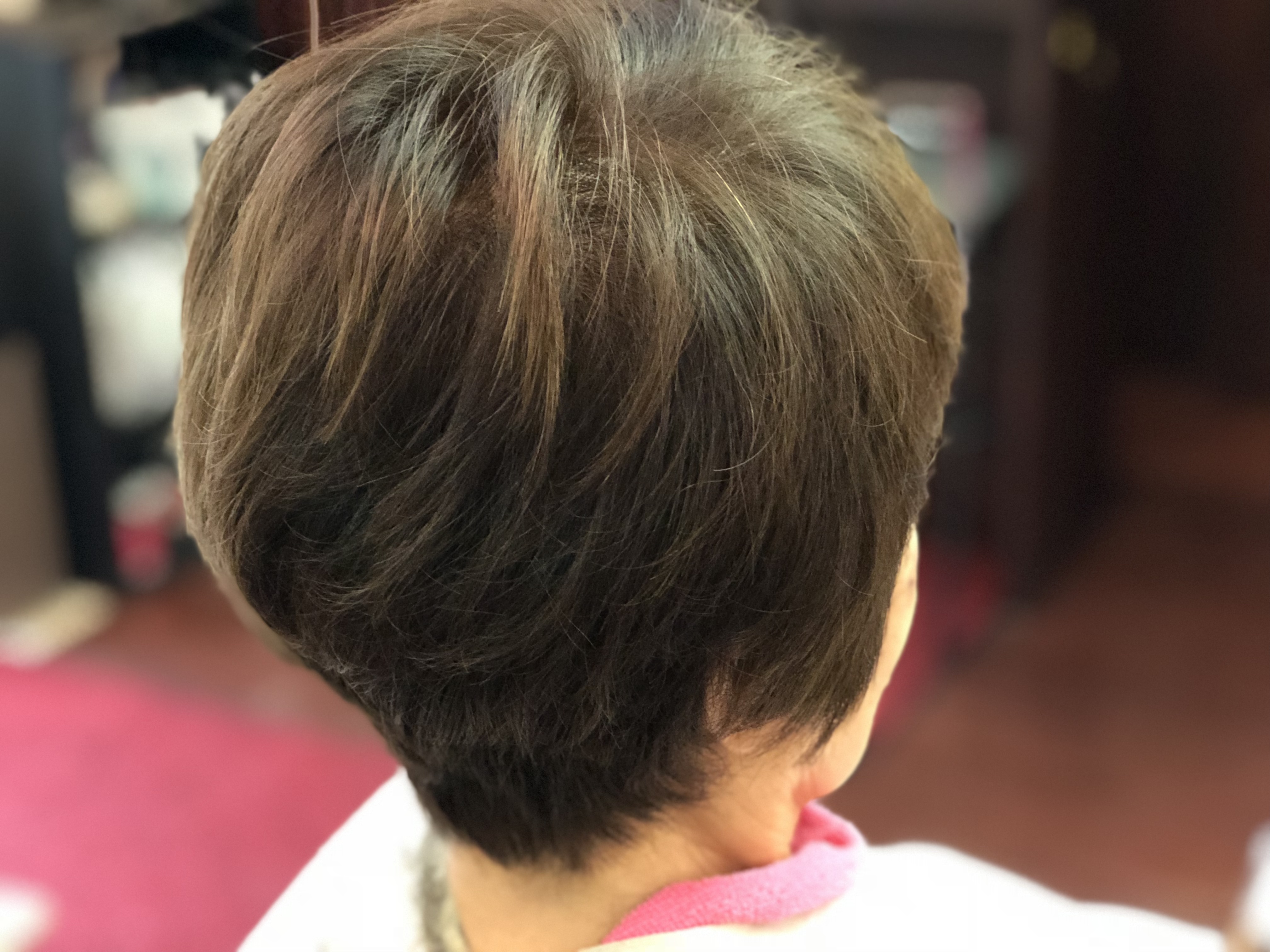80代手入れがしやすいカットスタイル