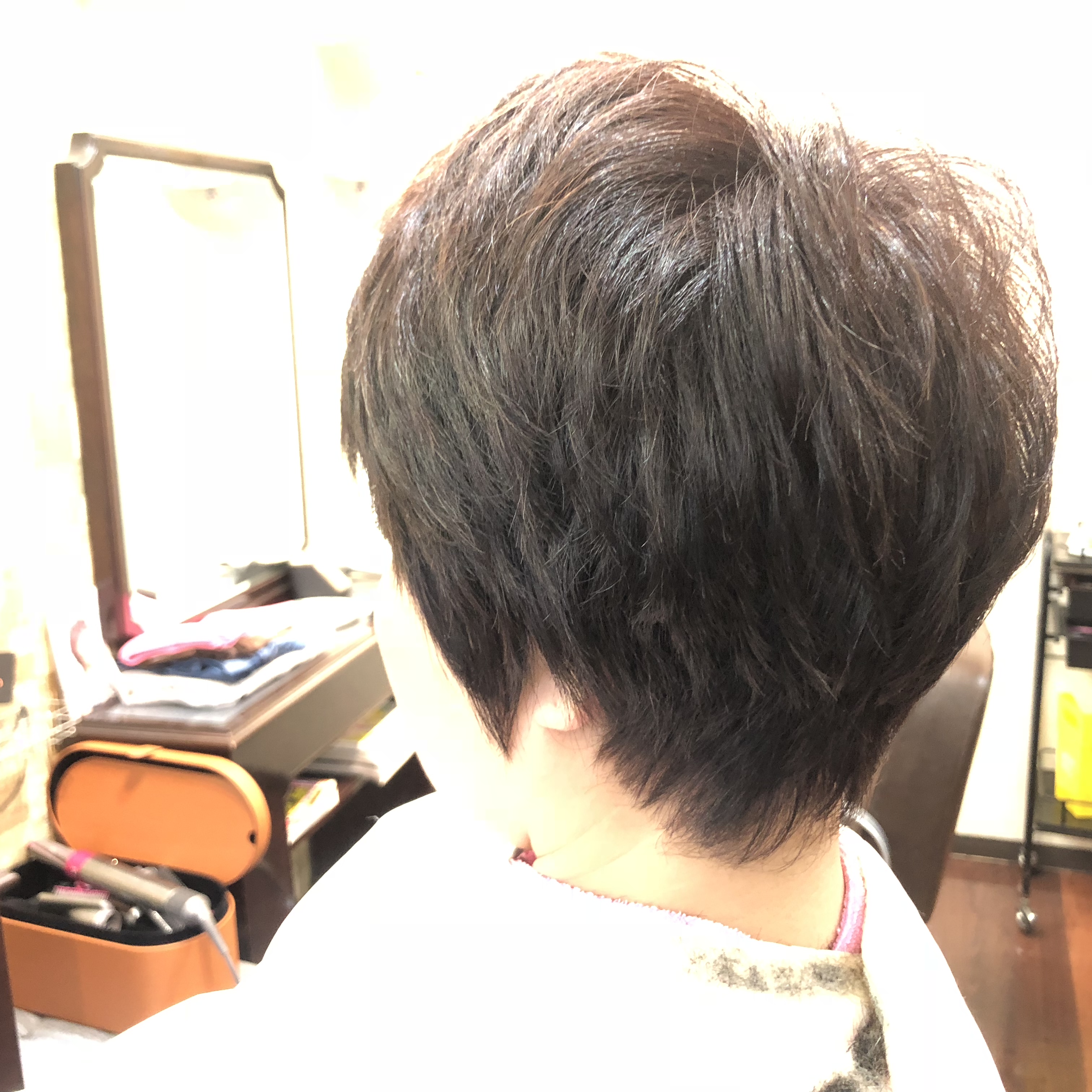 60代・70代手入れの楽なスタイル。