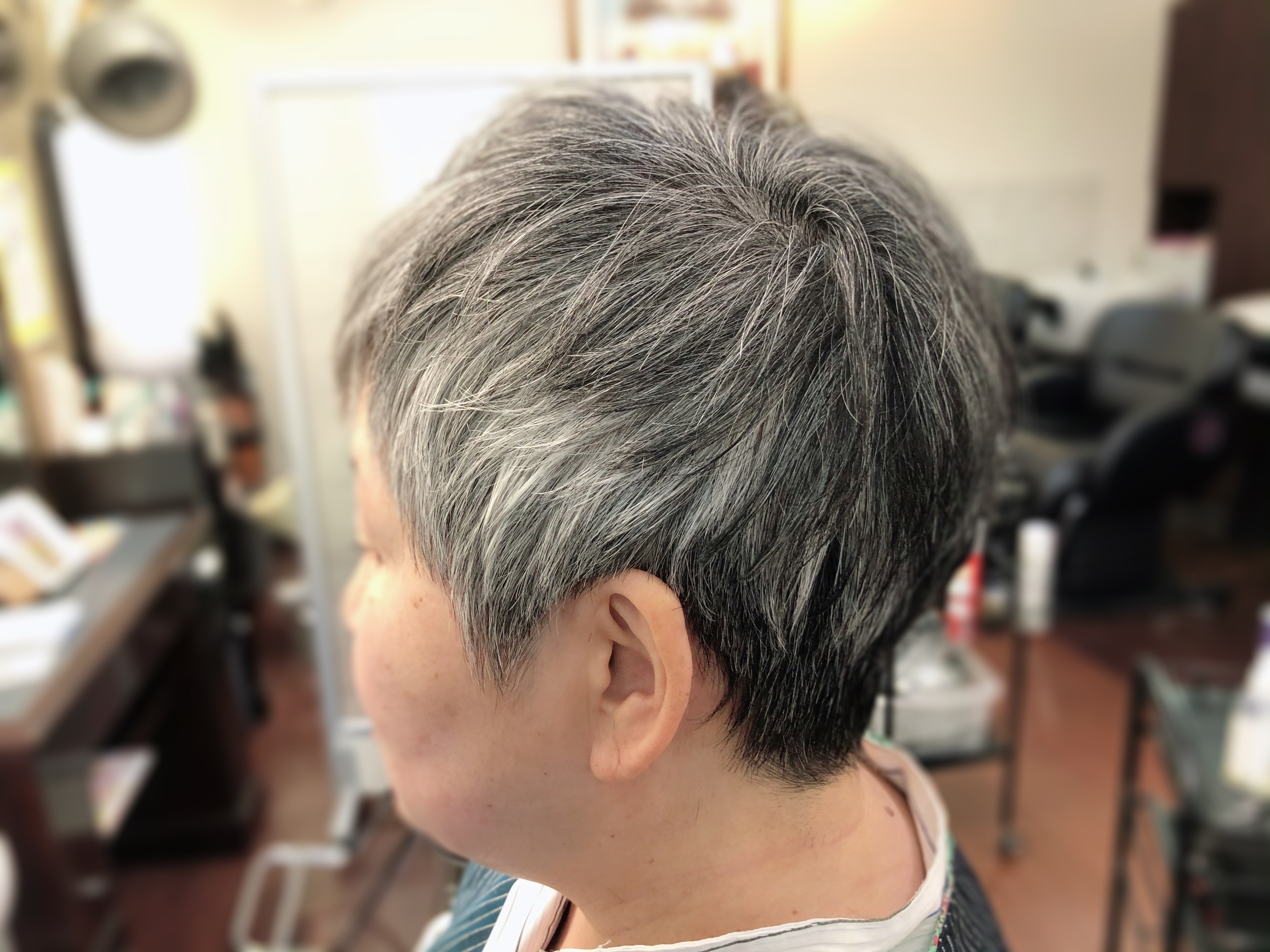 70代80代グレイヘアスタイル！